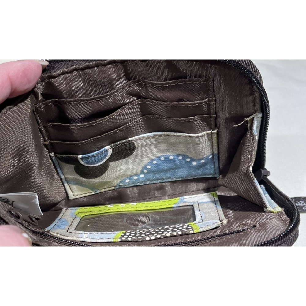 Thirty-One Wristlet Cool Zip Wallet Clutch With Card Slots Inside Change - Picture 6 of 13